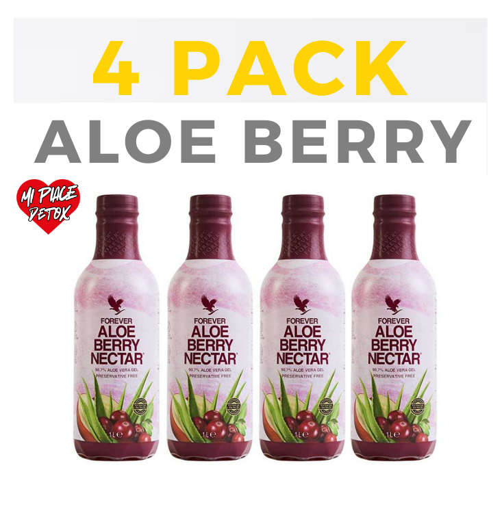 4 pack combo aloe vera gel forever living